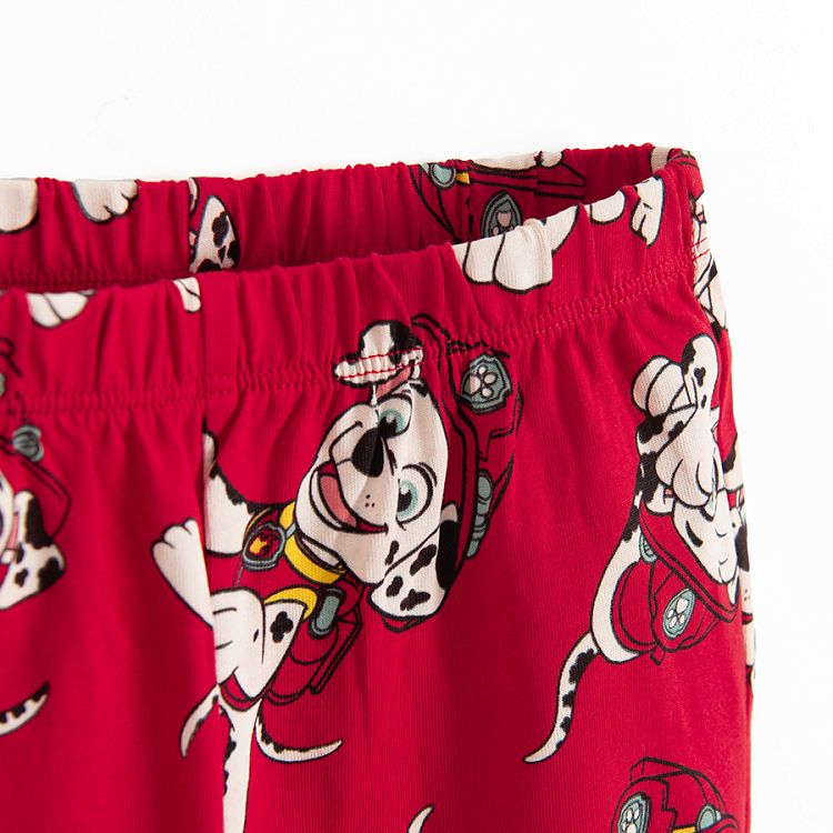 Paw patrol pyjamas, short sleeve blouse and shorts