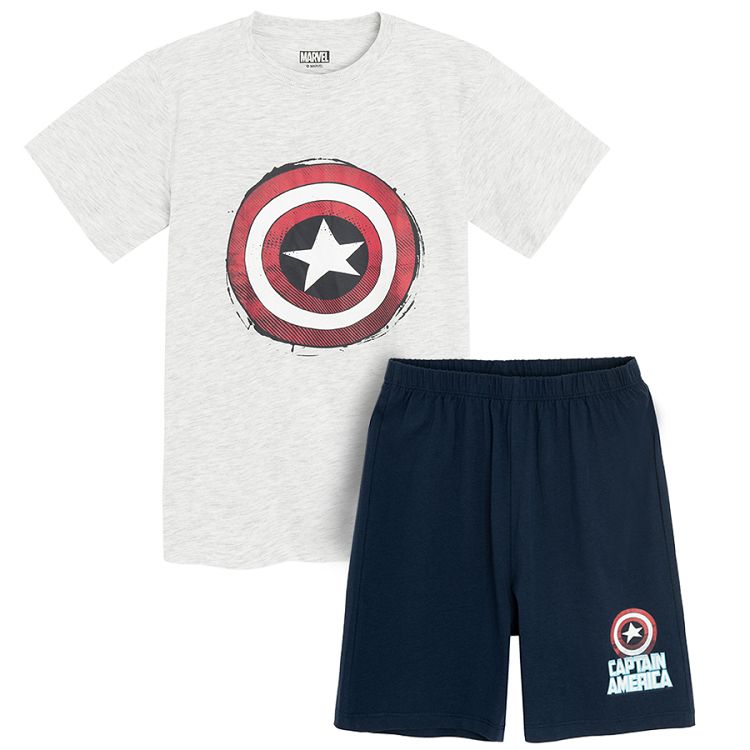 MARVEL short sleeve T-shirt and shorts pyjamas- 2 pieces