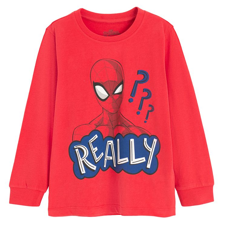 Spiderman long sleeve blouse and pants pyjamas- 2 pieces