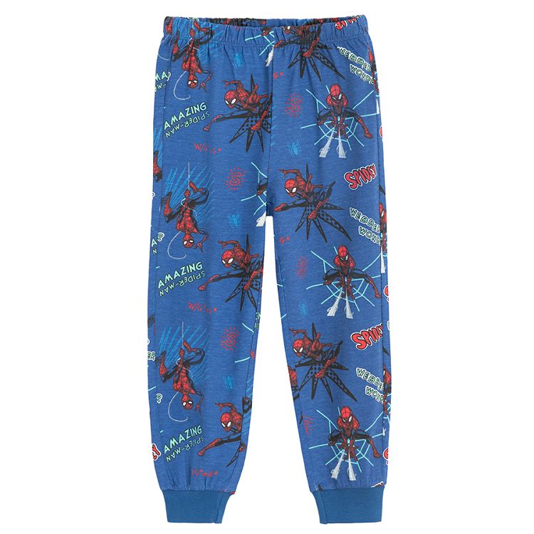 Spiderman long sleeve blouse and pants pyjamas- 2 pieces