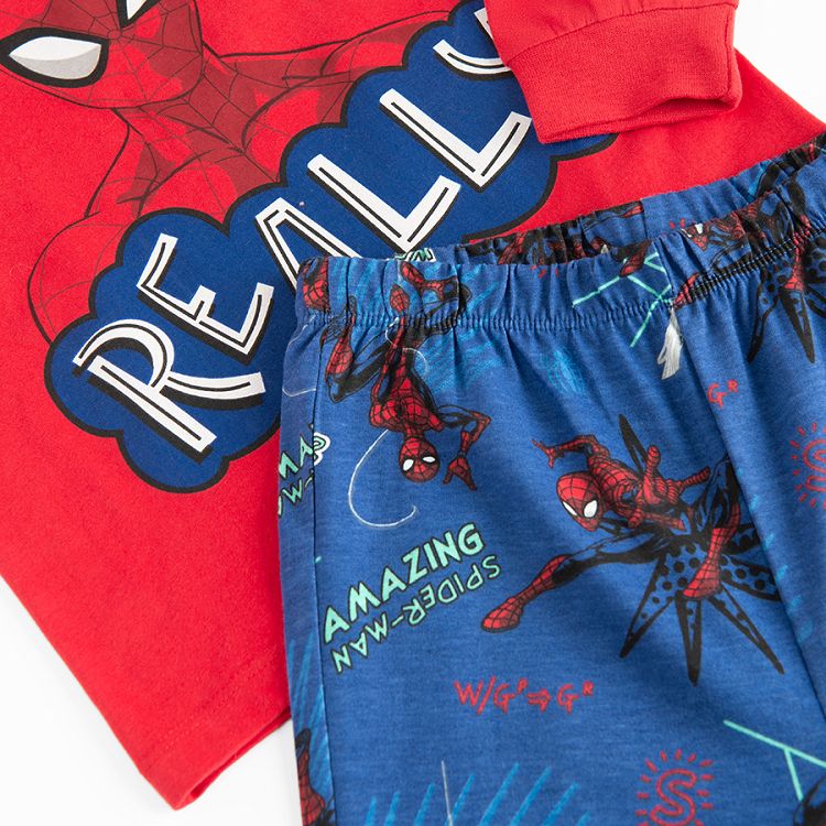 Spiderman long sleeve blouse and pants pyjamas- 2 pieces