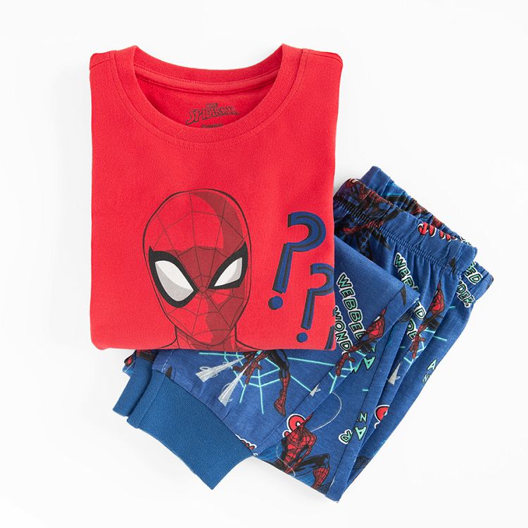 Spiderman long sleeve blouse and pants pyjamas- 2 pieces