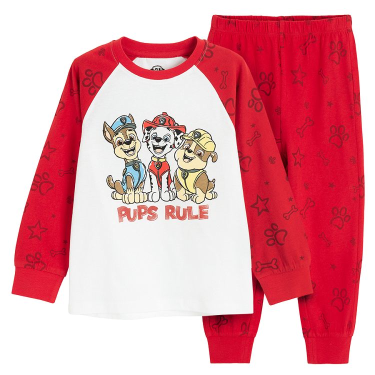 Paw Patrol long sleeve blouse and pants pyjamas- 2 pieces