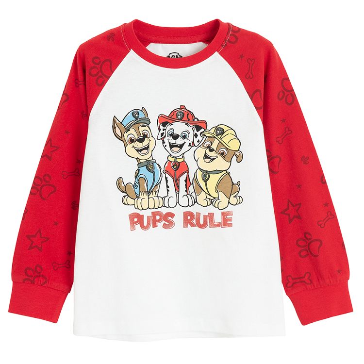 Paw Patrol long sleeve blouse and pants pyjamas- 2 pieces