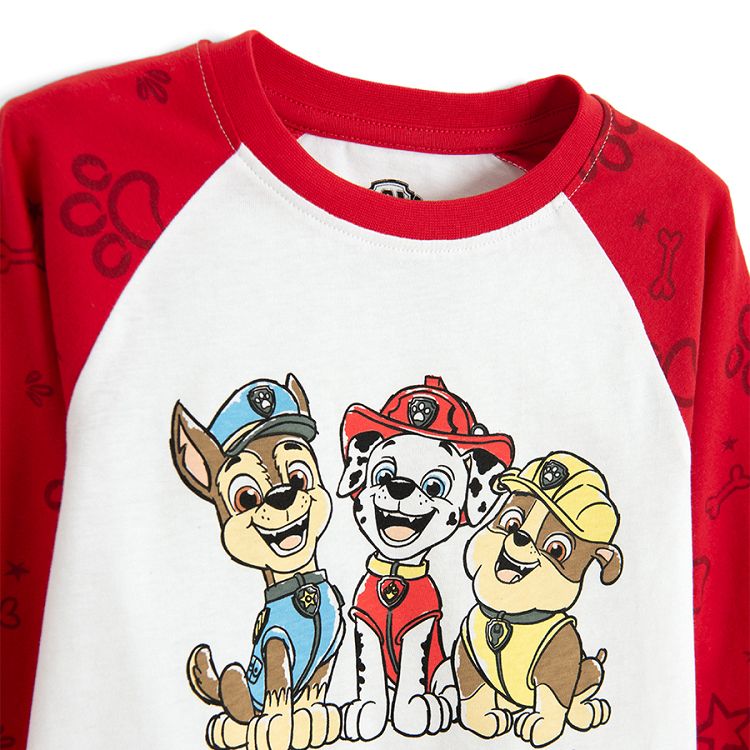 Paw Patrol long sleeve blouse and pants pyjamas- 2 pieces