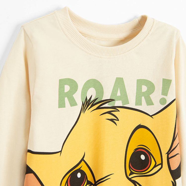 Lion King long sleeve blouse and pants pyjamas- 2 pieces