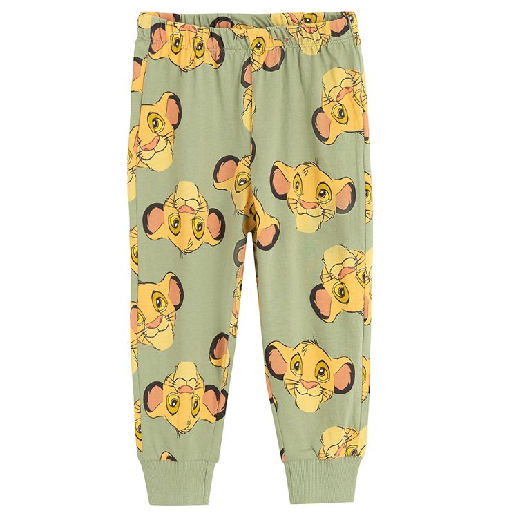 Lion King long sleeve blouse and pants pyjamas- 2 pieces