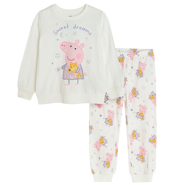 Peppa Pig long sleeve and pants pyjamas