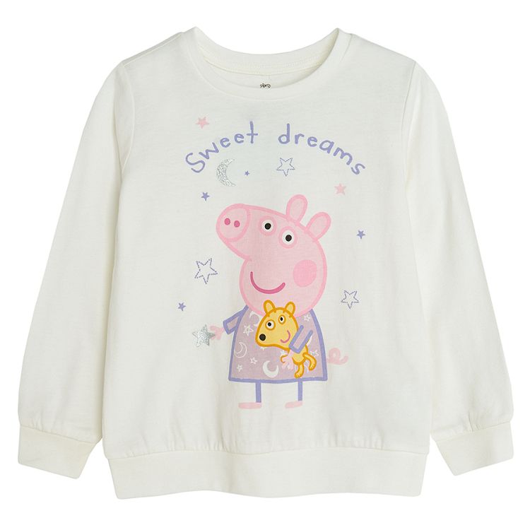 Peppa Pig long sleeve and pants pyjamas