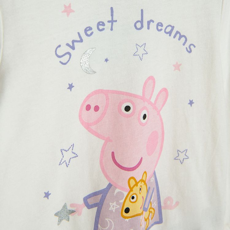 Peppa Pig long sleeve and pants pyjamas