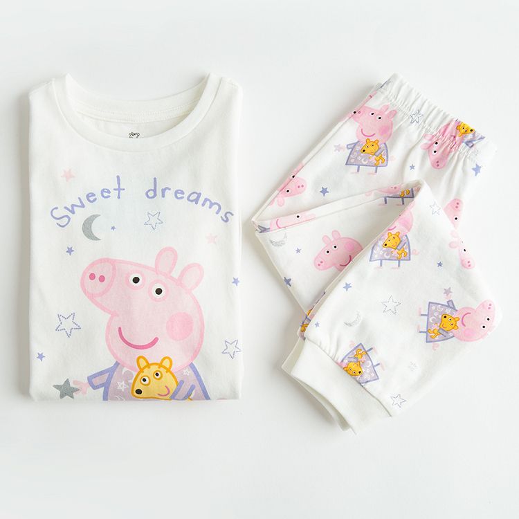 Peppa Pig long sleeve and pants pyjamas