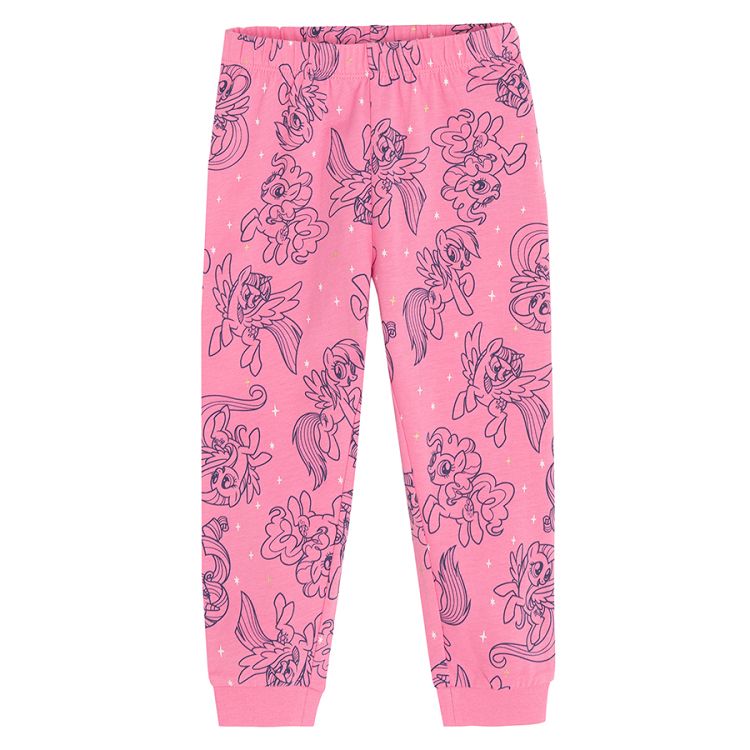 My Little Pony pyjamas, pink long sleeve blouse and leggings