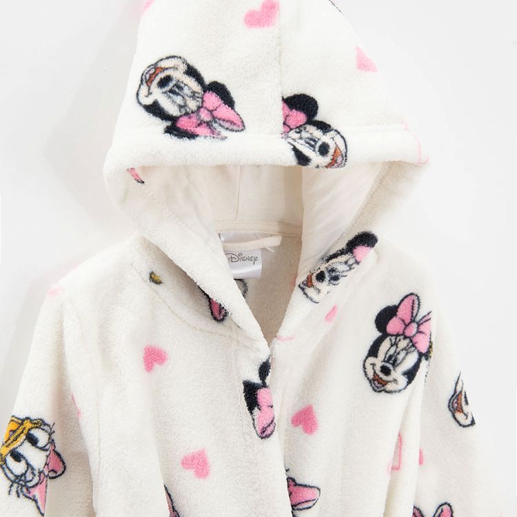 Minnie Mouse white home robe