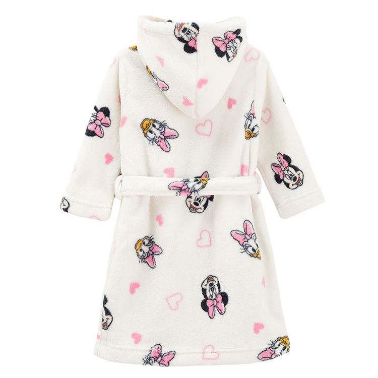 Minnie Mouse white home robe