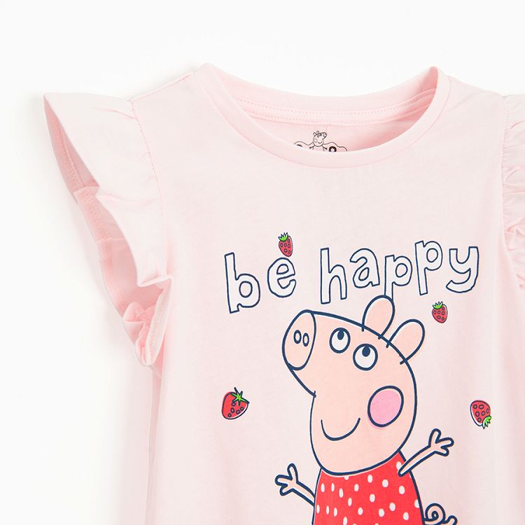 Peppa Pig pyjamas, short sleeve blouse and shorts