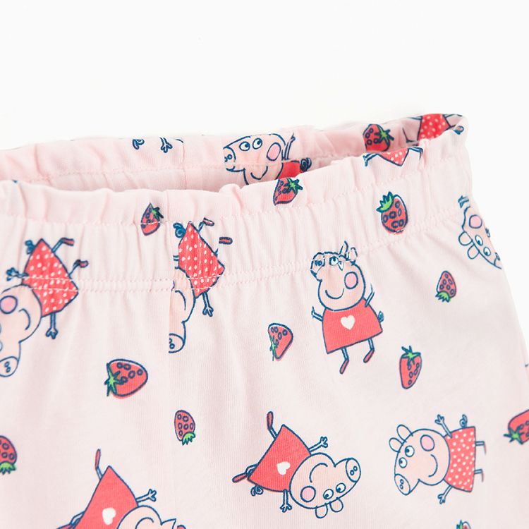 Peppa Pig pyjamas, short sleeve blouse and shorts