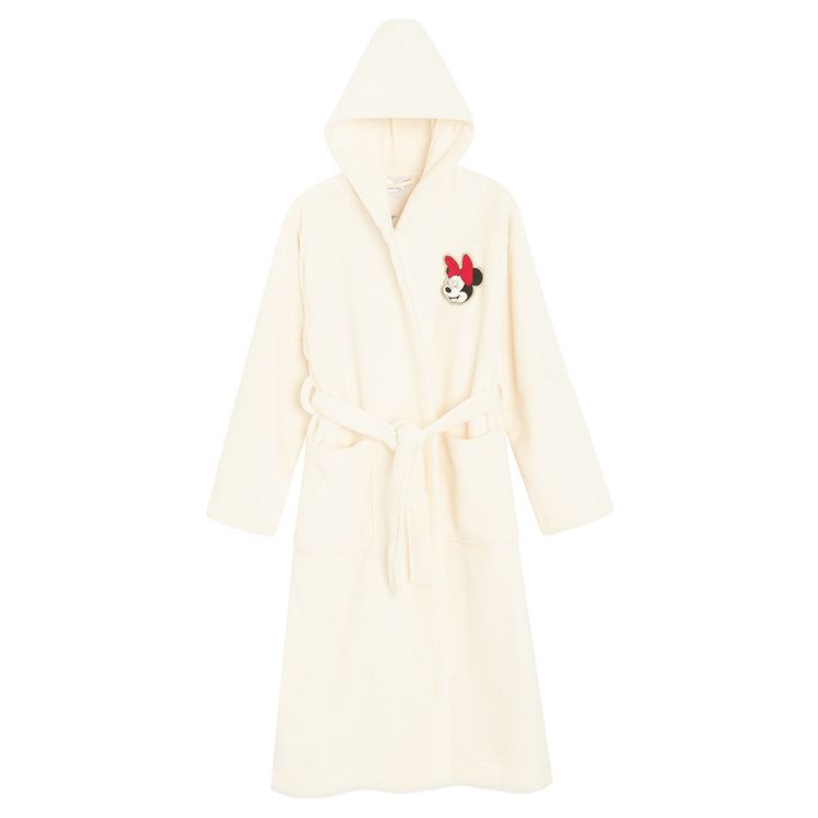 Minnie Mouse hooded home robe