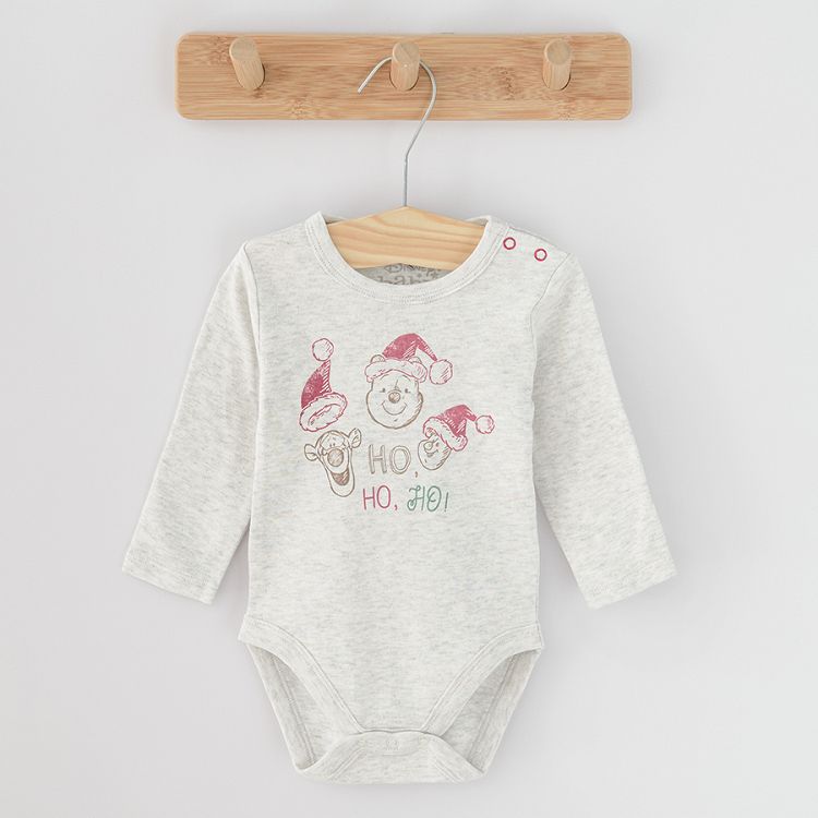 Winnie the Pooh long sleeve bodysuits 3-pack