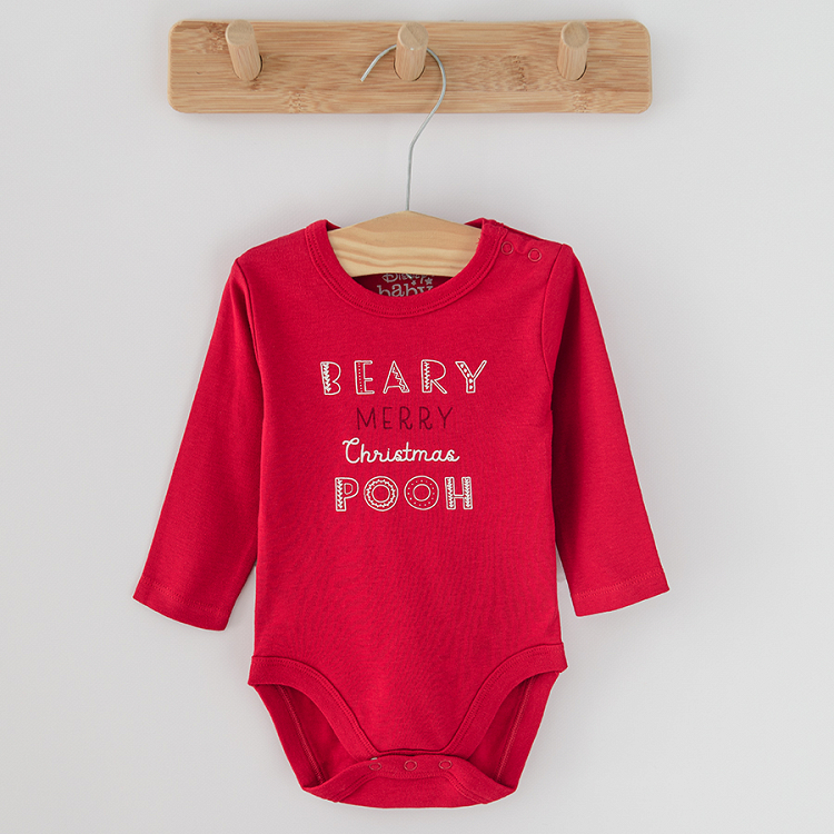 Winnie the Pooh long sleeve bodysuits 3-pack