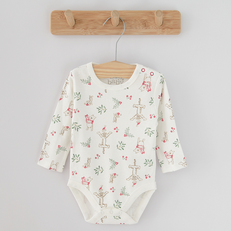 Winnie the Pooh long sleeve bodysuits 3-pack