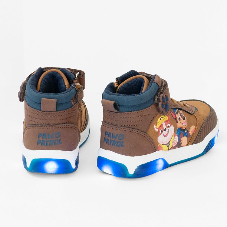 Paw Patrol brown ankle shoes