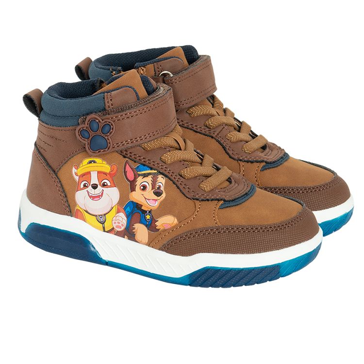 Paw Patrol brown ankle shoes