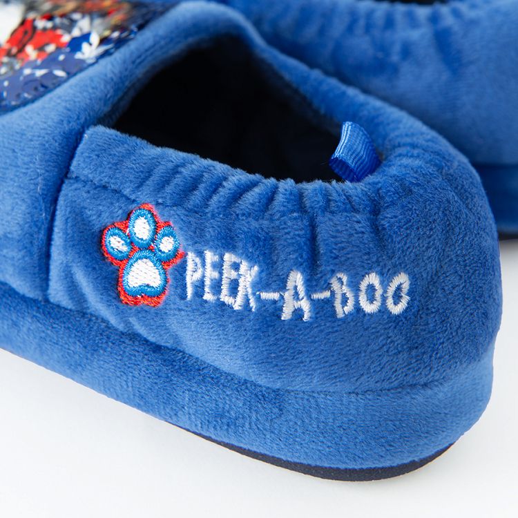 Paw Patril blue home slippers