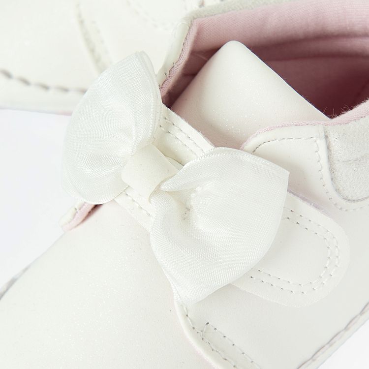 White new born slippers