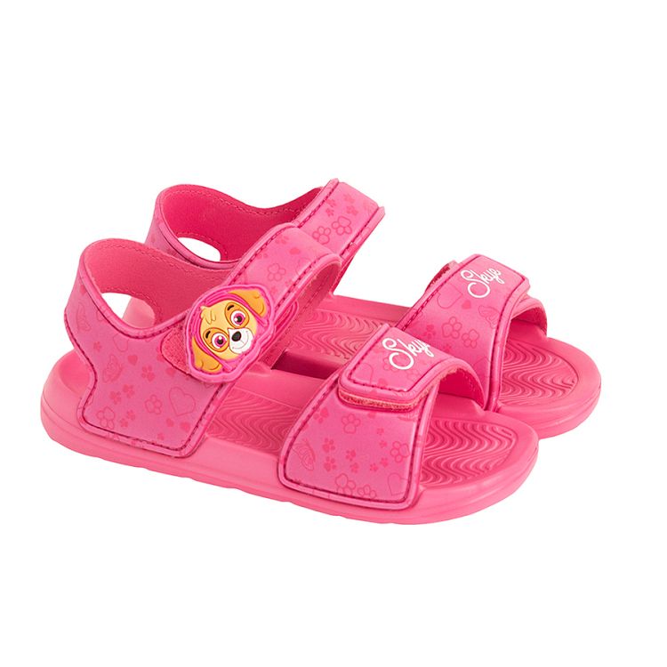 Paw Patrol pink sandals