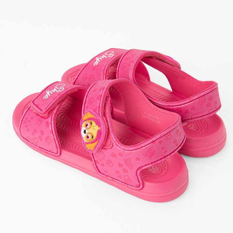 Paw Patrol pink sandals