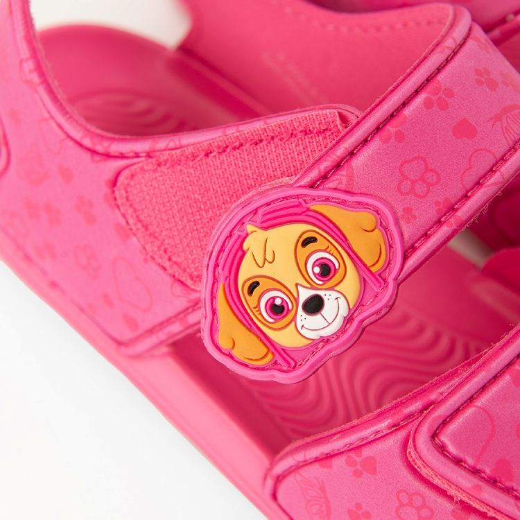 Paw Patrol pink sandals