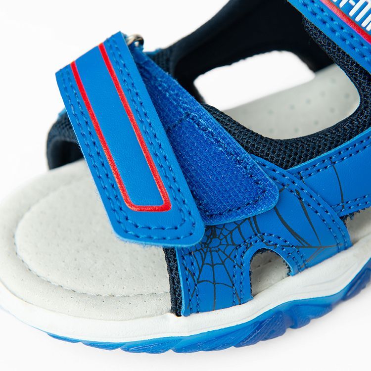 Spiderman blue sandals