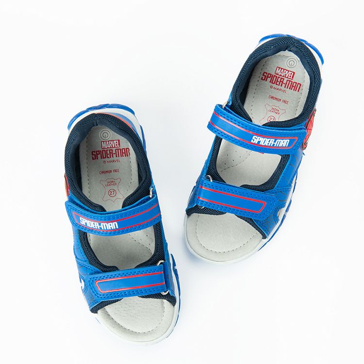 Spiderman blue sandals