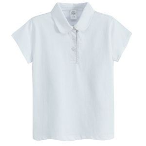 White polo T-shirt