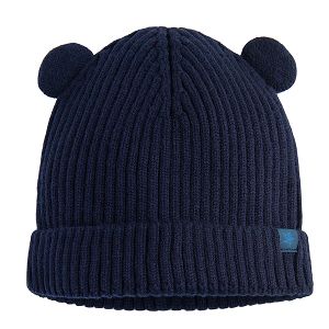 Blue beanie hat