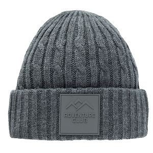 Grey winter beanie