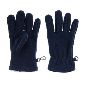 Navy blue gloves