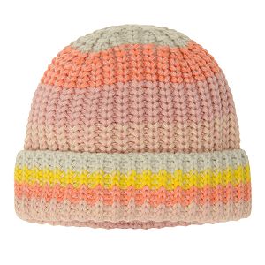 Knitted multi color cap