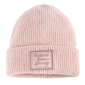 Pink winter beanie