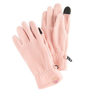 Pink gloves