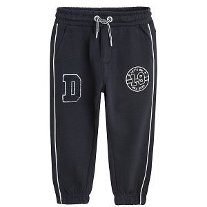 Navy blue jogging pants