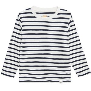 Stripes long sleeve blouse