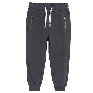 Anthracite jogging pants