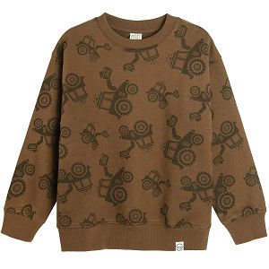 Brown trucks sweatshirt