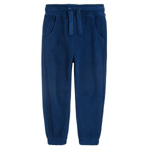 Navy blue jogging pants