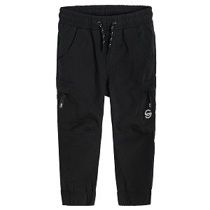 Black cargo pants