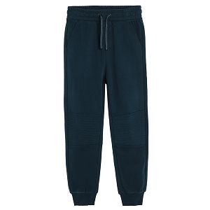 Dark blue jogging pants