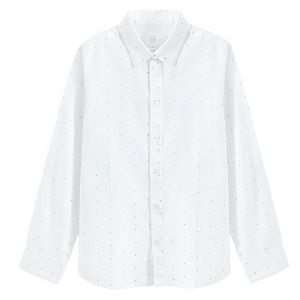 White button down classic shirt