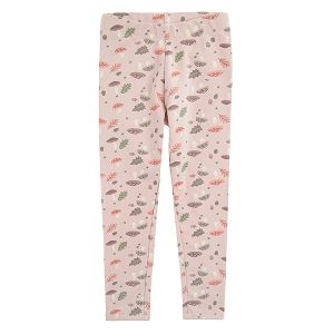 Pink forest jeggings