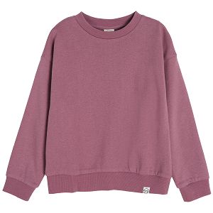 Burgundy sweatshirt